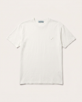 Prada - Tonal Triangle Logo Cotton T-Shirt